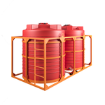 Кассета 2*5000л КАС Политим 10000 л.(3830x1940x2185см;красный) - арт.560808