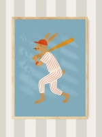 Постер 40х50 см в детскую спорт для мальчика