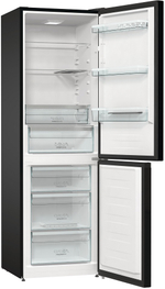 Отдельностоящий двухкамерный холодильник Gorenje RK6191SYBK