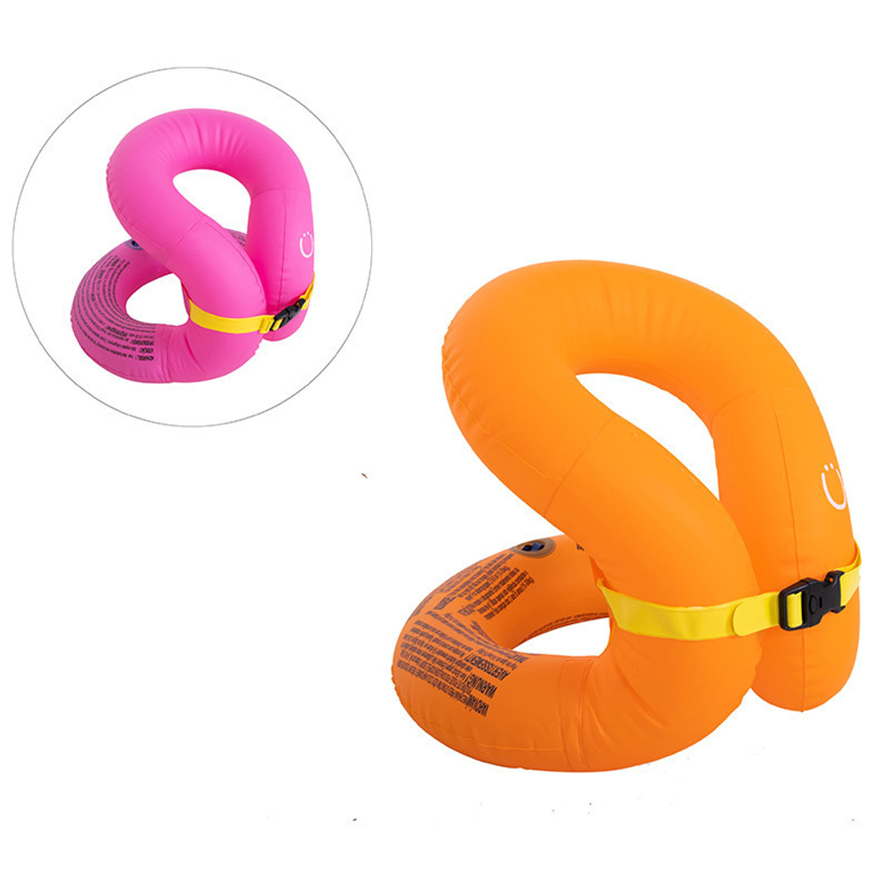 Жилет для плавания надувной детский U-образный 41см (3-6 лет) Sunclub 47303