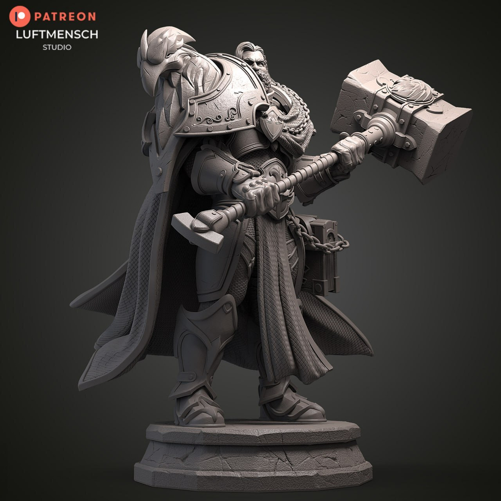 Фигурка Утер Светоносный Варкрафт Uther the Lightbringer Warcraft