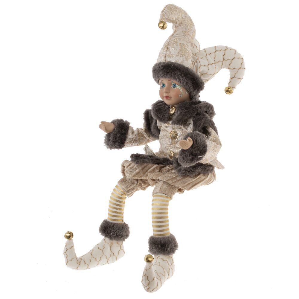 GAEM Игрушка набивная "Клоун" (муз, движ), L16 W14 H46 см (полка 30 см.)