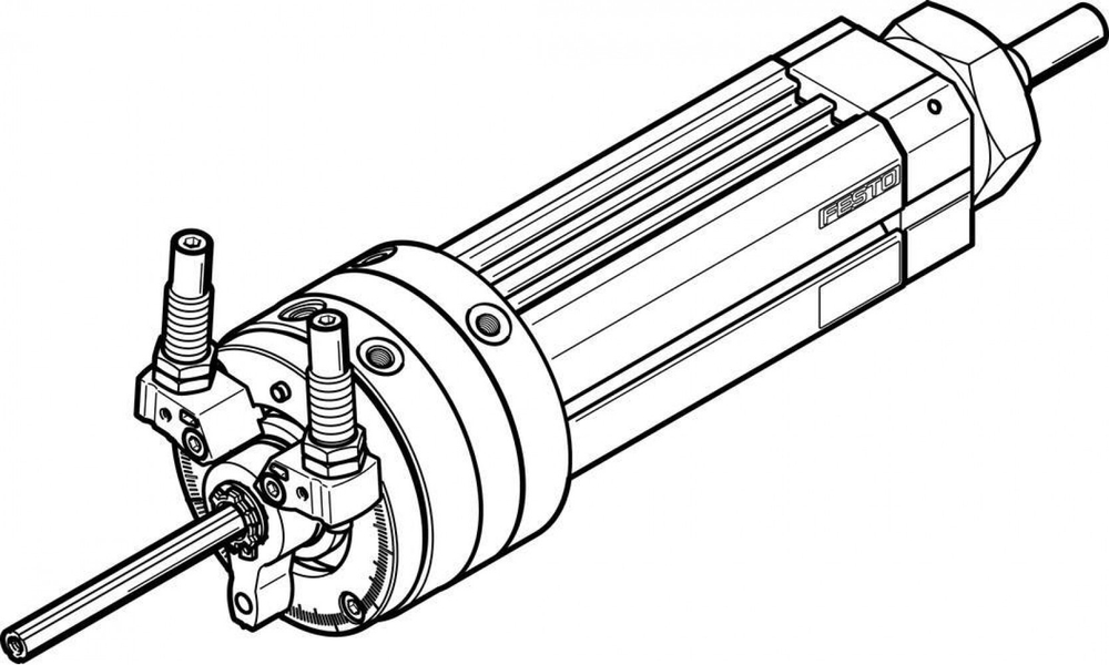 DSL-40-125-270-CC-A-S2-KF-B Поворотно-линейный модуль