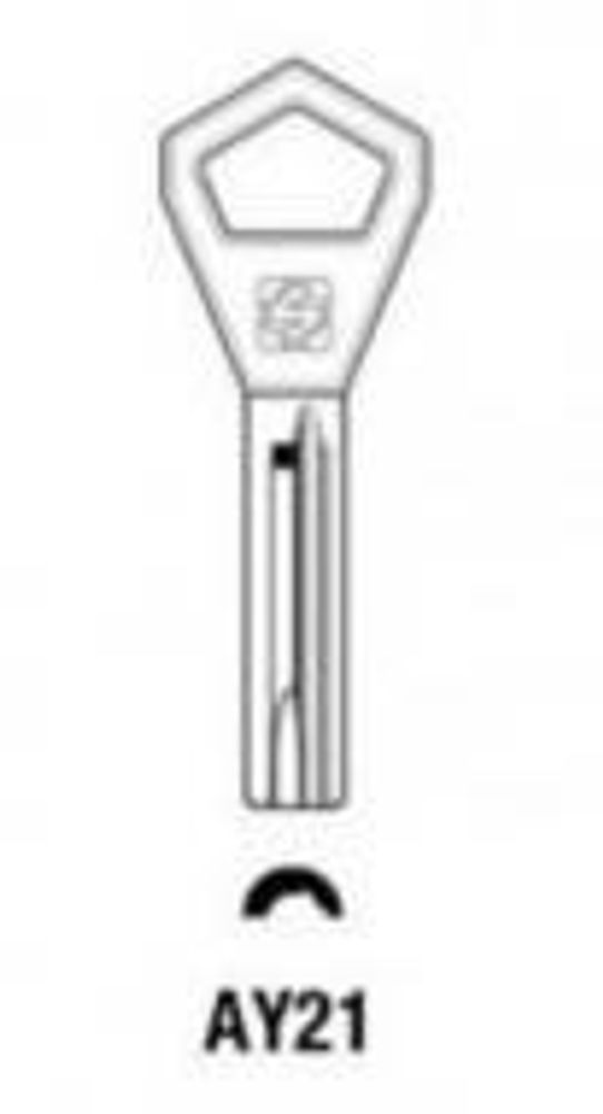 Заготовка финского ключа 14404 AY21/AY27 AY21/ABY27 Abloy