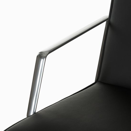 Офисное кресло Alek натуральная кожа 