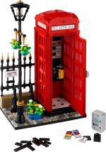 Конструктор LEGO Ideas 21347 Красная лондонская телефонная будка