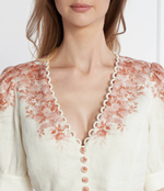 Льняное платье TWINSET - белый(241TT2401)