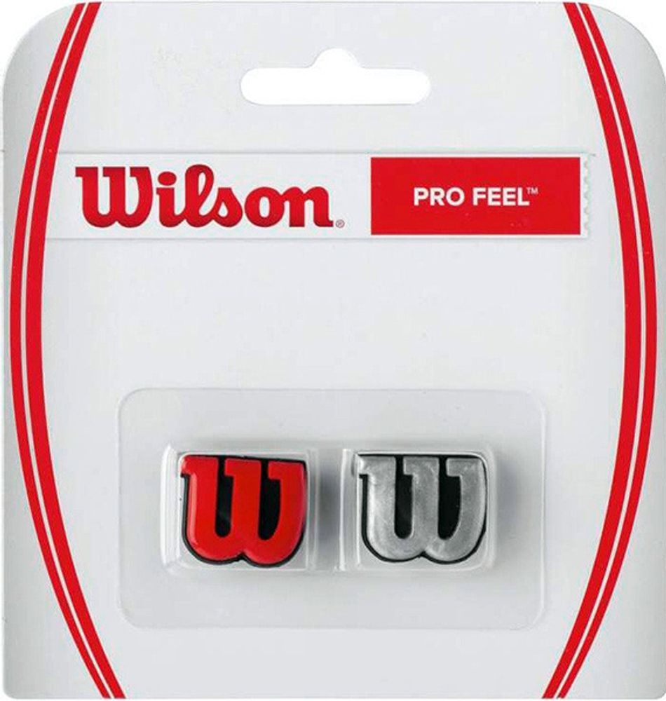 Виброгаситель Wilson Pro Feel - silver/red