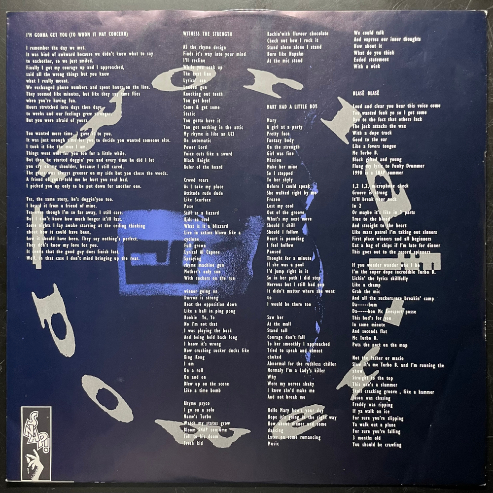 Snap! ‎– World Power (Германия 1990г.)