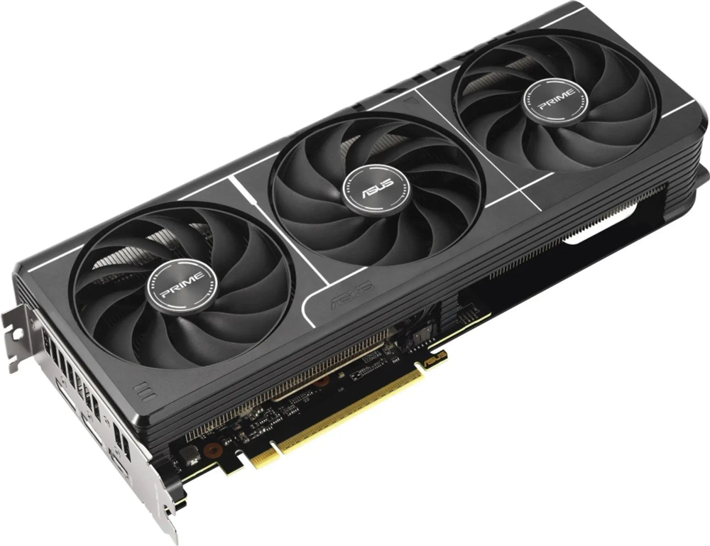 Видеокарта ASUS PRIME-RX9060XT-O16G, 16GB GDDR6 OC Edition, 128bit, HDMI, DP, BOX