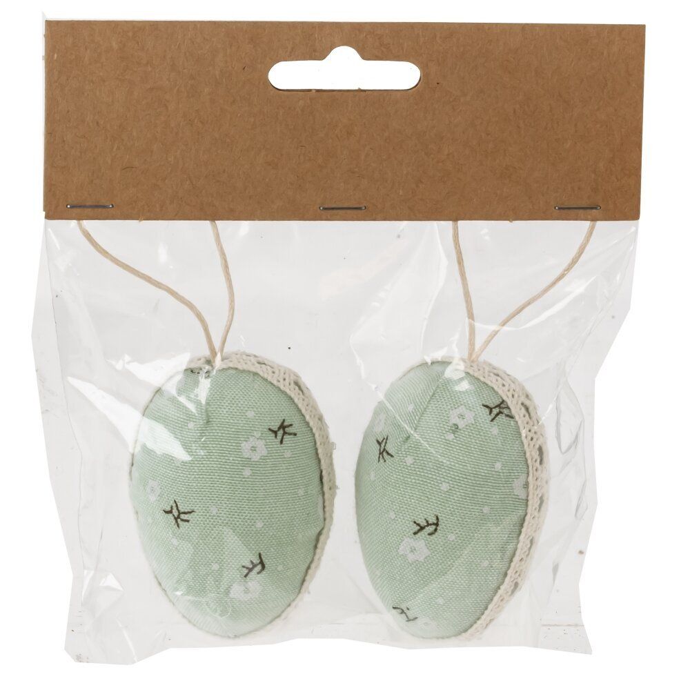 GAEM Набор из 2-х изделий декоративных подвесных "Яйцо" (4*6), L12 W4 H14 см, 2в.