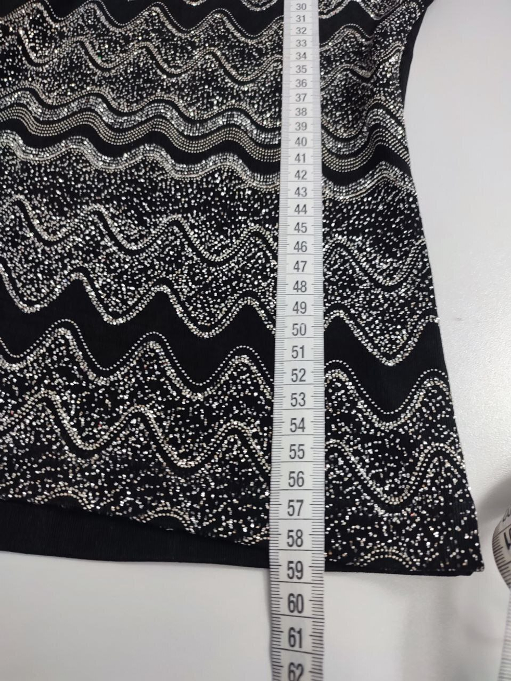 Джемпер обтягивающий с блестками 52 размер