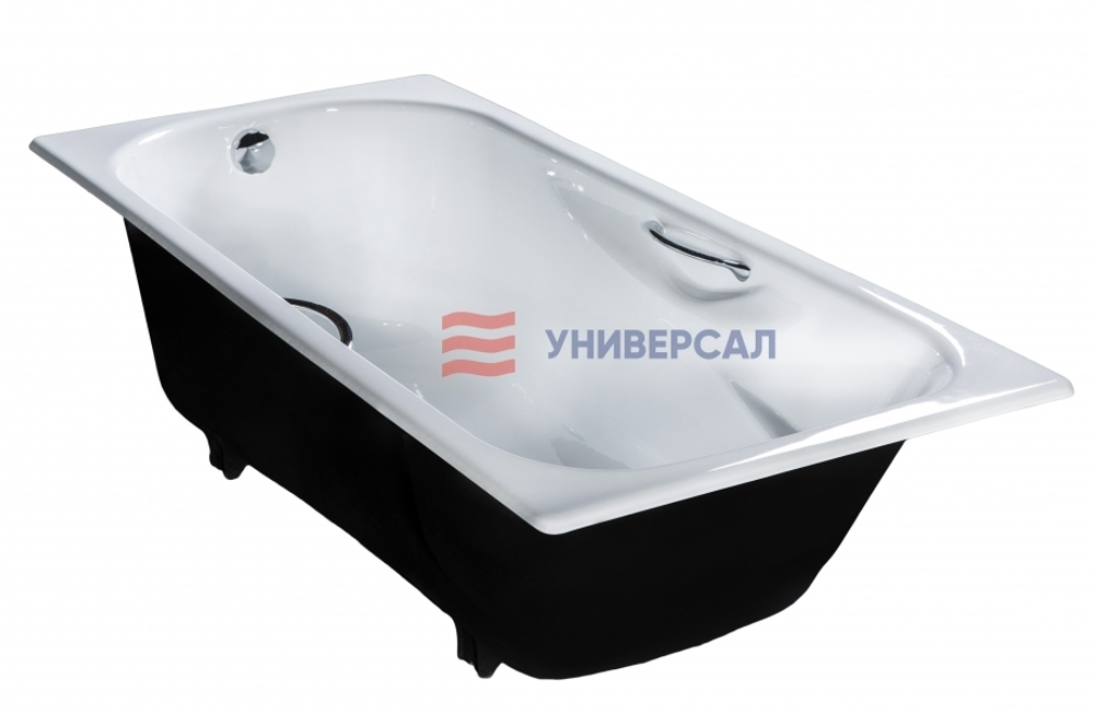 Чугунная ванна Сибирячка 1700х750х445 с ручками