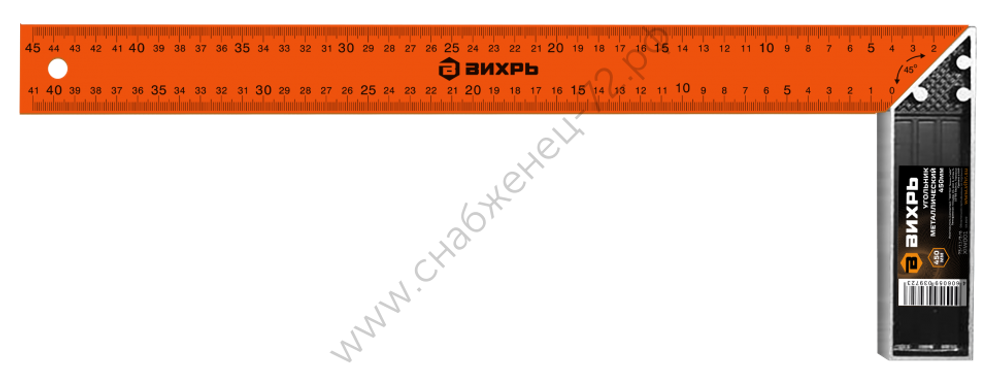 Угольник металлический Вихрь 450 мм