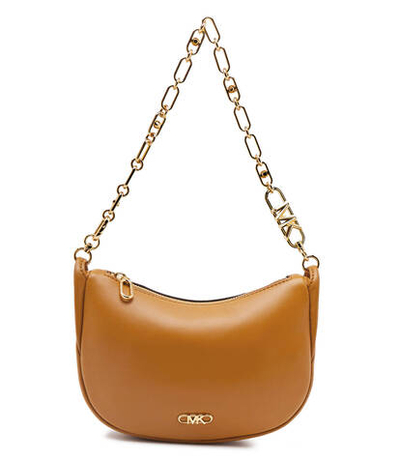 Кожаная сумка хобо Michael Kors - коричневый(32H3G8NC1L)