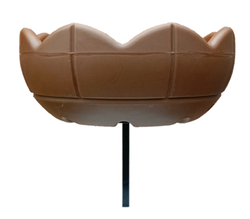 Садовый цветник Гейзер-1 с вазоном 600, цвет терракот, высота 760