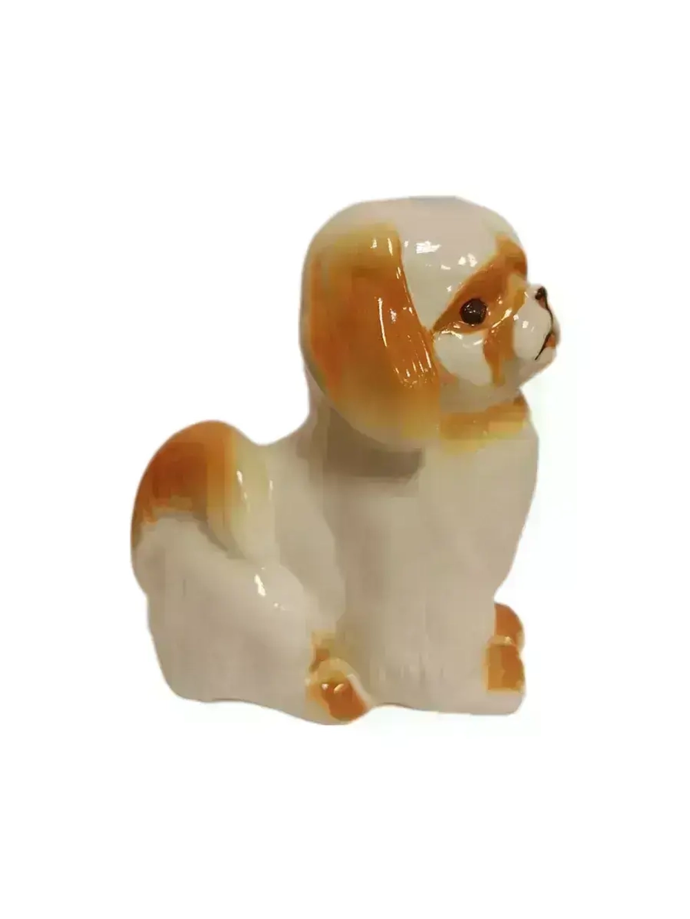 Фарфоровая статуэтка " Пекинес " ЛФЗ 1970-1979 гг.