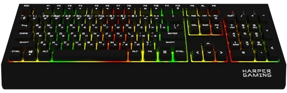Клавиатура HARPER Gaming Typhoon GKB-25 черный