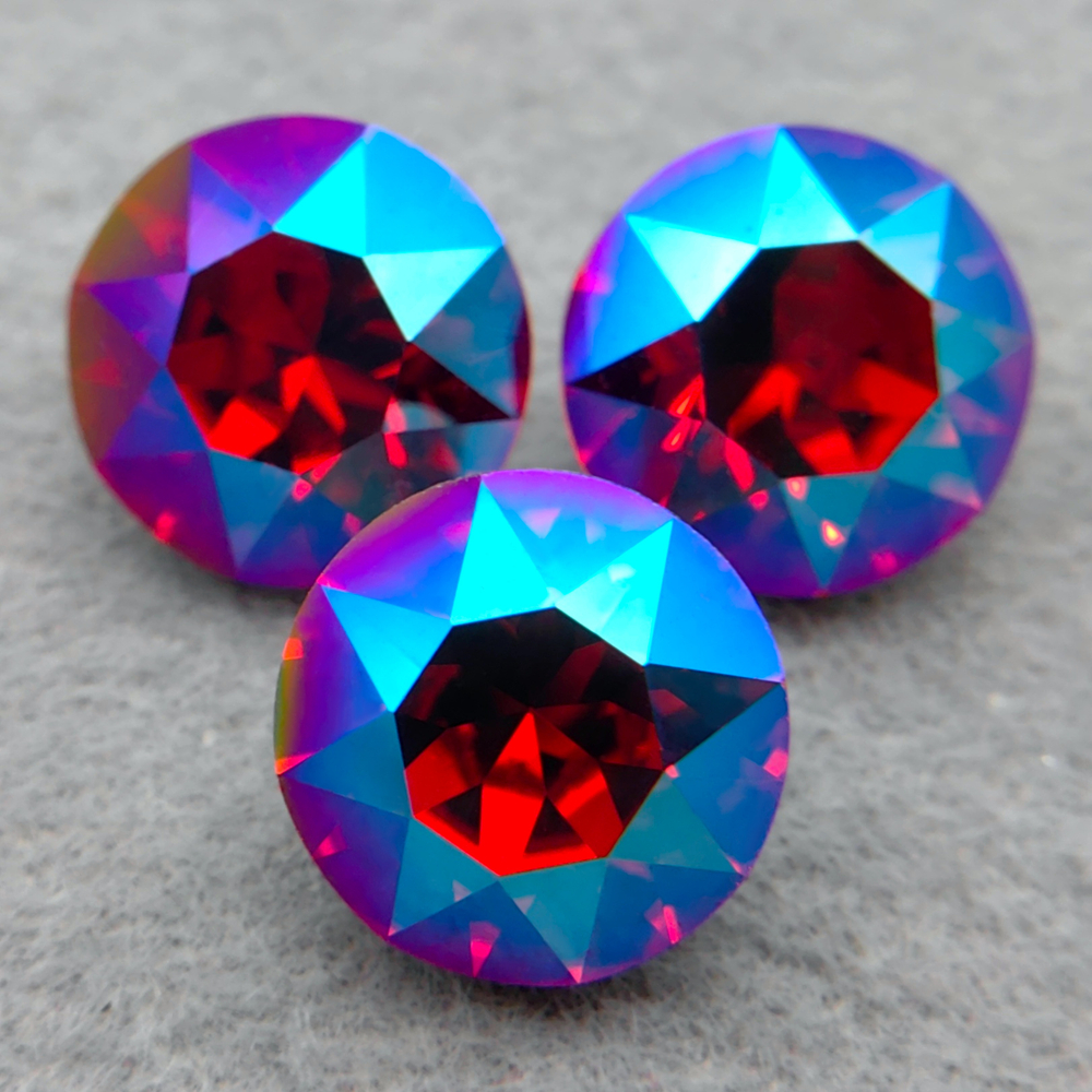 Swarovski 1088 XIRIUS Chaton, Light Siam Shimmer F