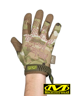 Перчатки полнопалые Mechanix Original (реплика). Мультикам