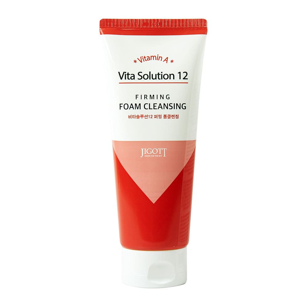[JIGOTT] Vita Solution 12 Firming Foam Cleansing - Пенка для умывания УКРЕПЛЯЮЩАЯ, 180 мл