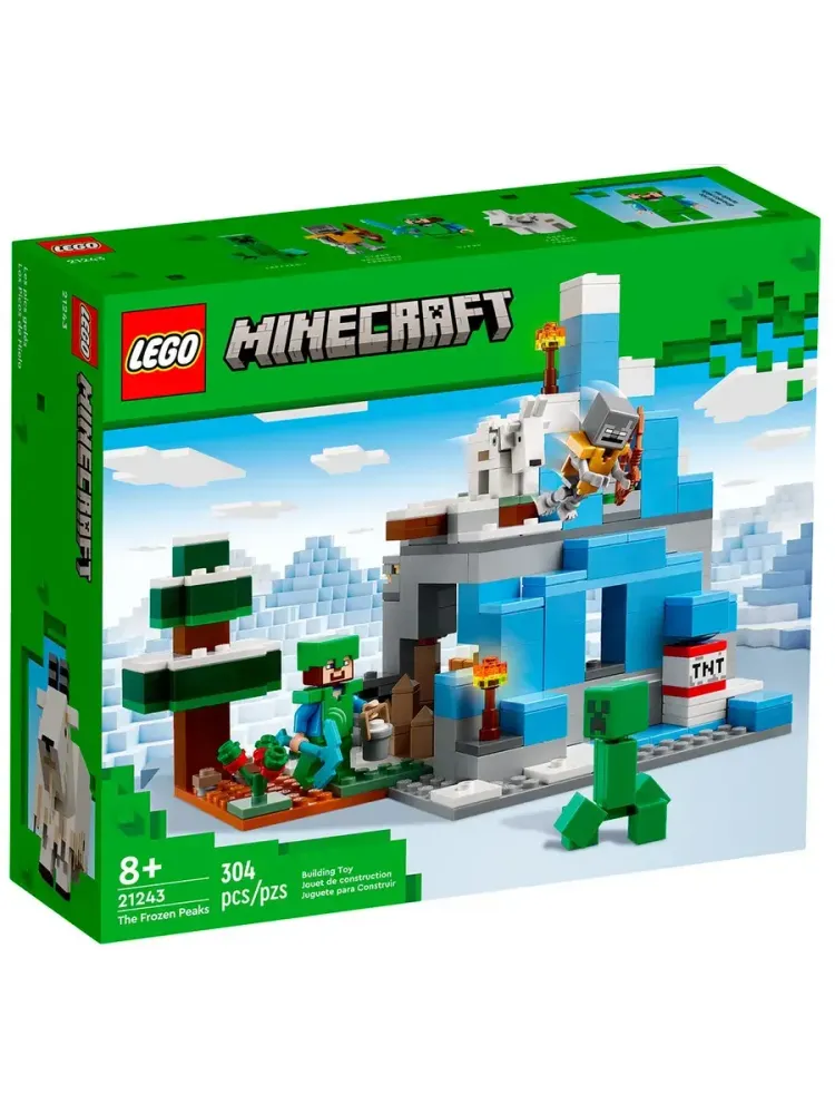 Конструктор Minecraft 21243 Ледяные вершины