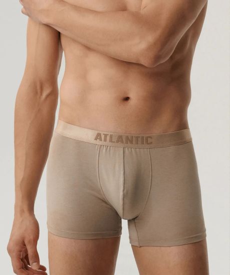 Трусы мужские боксеры (2шт), Atlantic 2BMH-012, бежевый