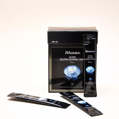 JMsolution Active Jellyfish Sleeping Cream Prime ночная увлажняющая маска с экстрактом медузы