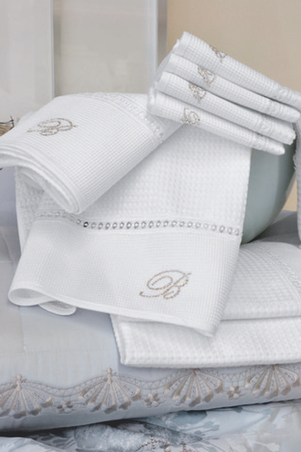 Полотенце 100х150 Blumarine Cheryl серое