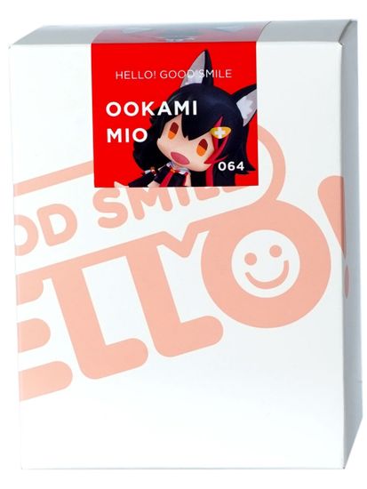 Фигурка Аниме HELLO! GOOD SMILE Hololive Ookami Mio 11см 4580590193086 / Фигурка по образу вертуальной блогерши "Хололайв", Ооками Мио