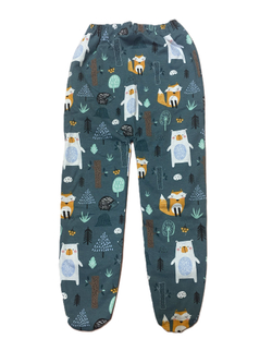 Ползунки на резинке из футера (100% хлопок с начесом) на рост 86 см