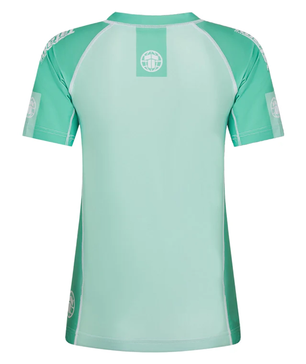 Женский Рашгард Tatami CONTRAST - MINT & WHITE