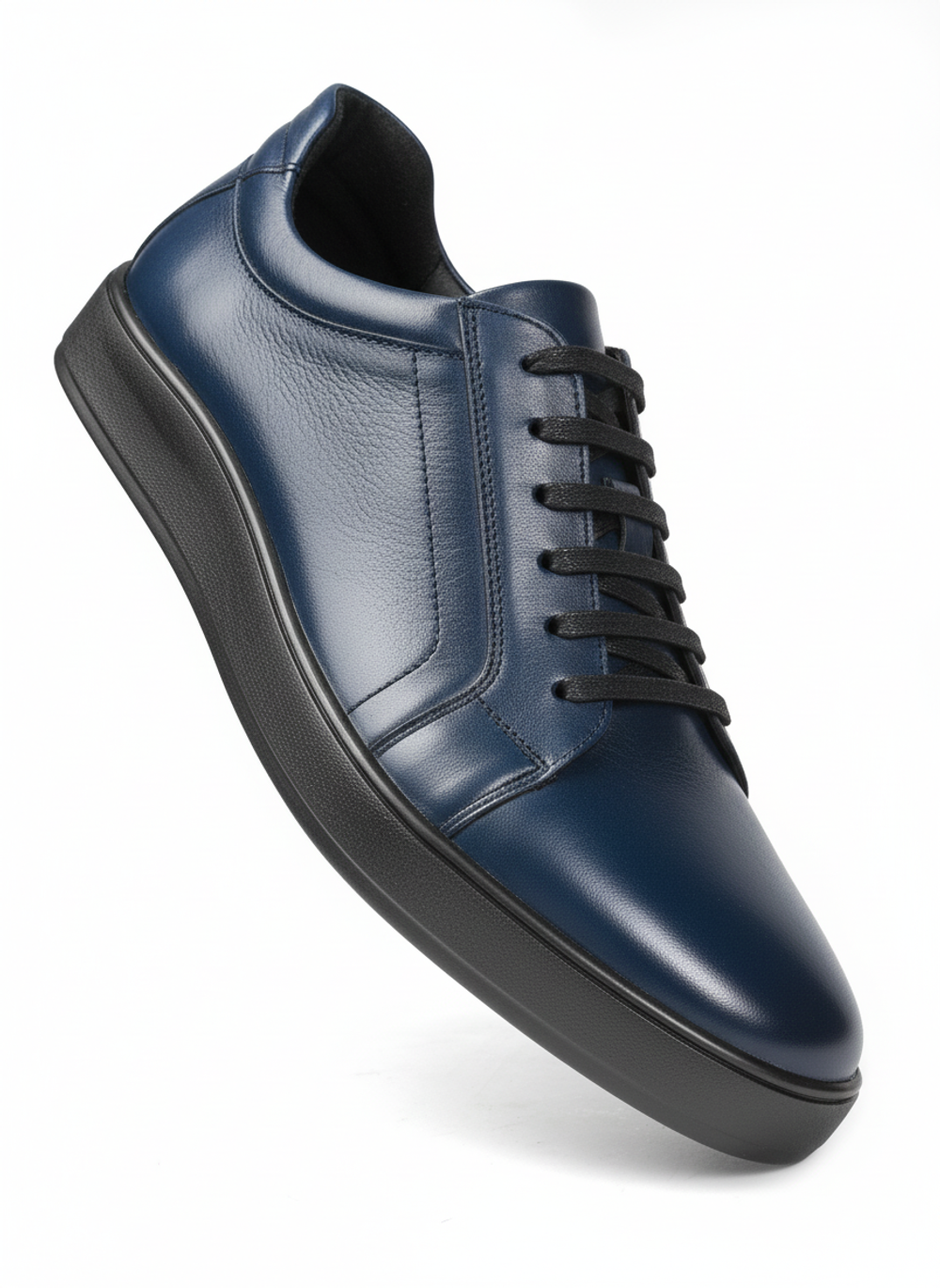 Мужские кеды V534синий CITY