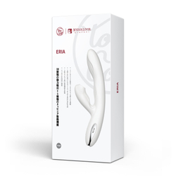 Вибратор BeYourLover Eria с вакуумной стимуляцией, функцией tapping и нагревом