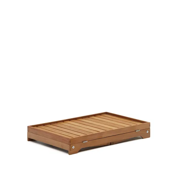 Складной поднос Mani из массива акации