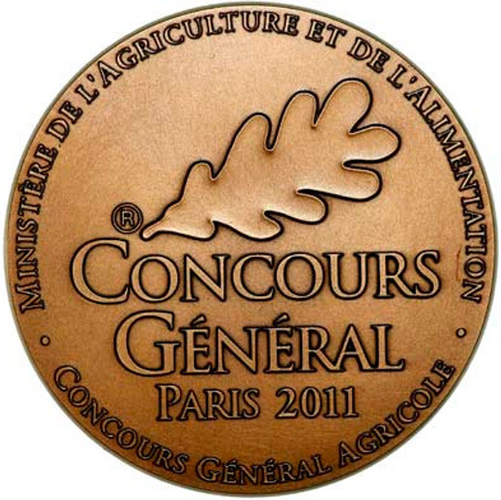 France, Fifth Republic, Concours Général Agricole Bronze Medal, 2011