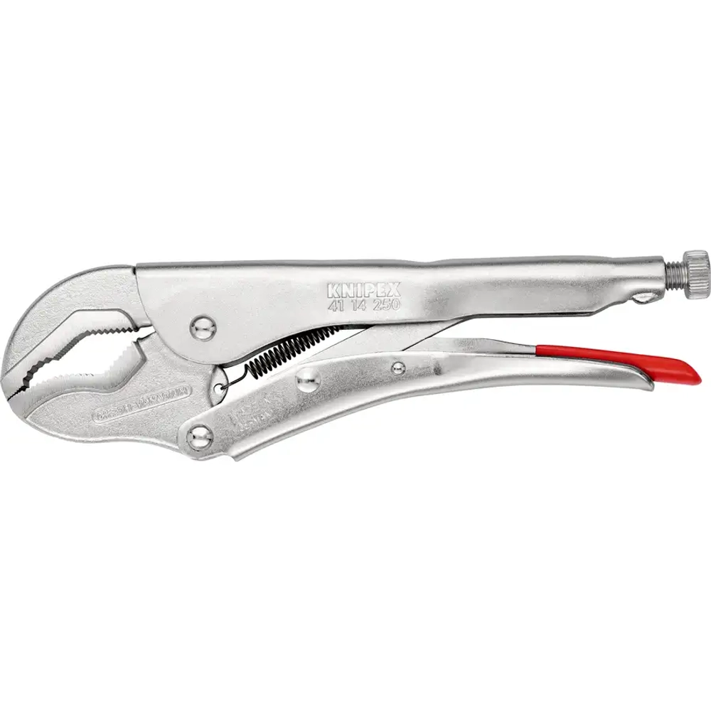 Клещи зажимные никелирование 250 мм Knipex 41 14 250
