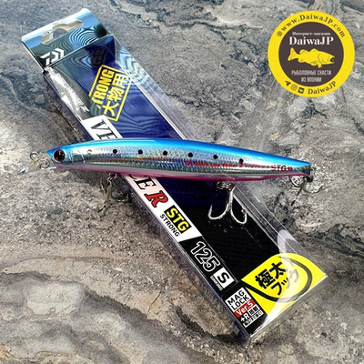 Воблер DAIWA SHORELINE SHINER-Z VERTICE R, 125S #3 ADELE BLUE/PINK SARDINE