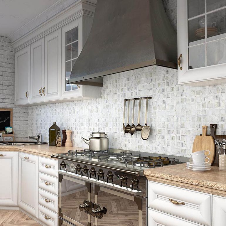 мозаика на кухне