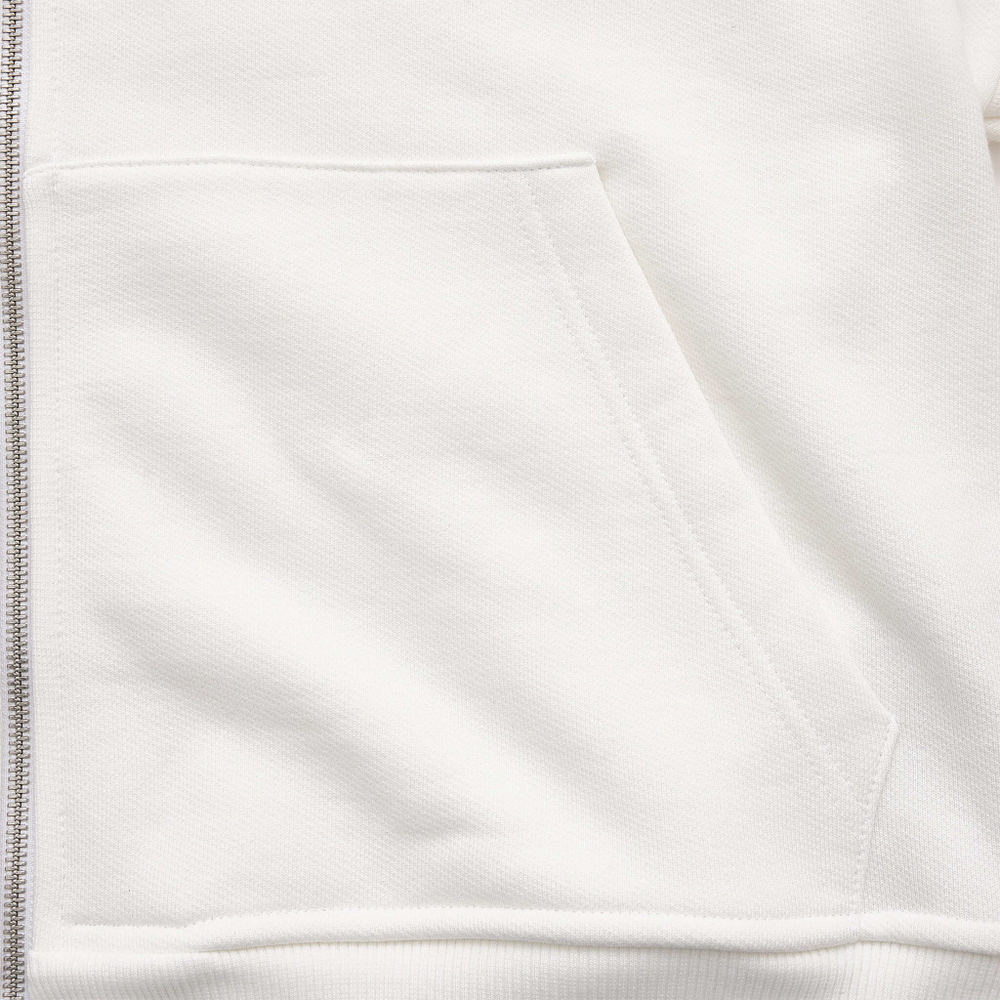 LOTUS ZIP-UP HOODIE OVERSIZED