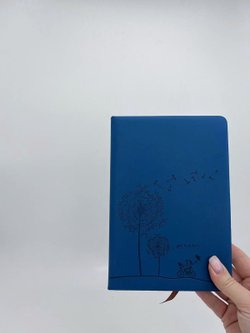 Блокнот 144 л А5 линейка одуванчик синий (8344-7)