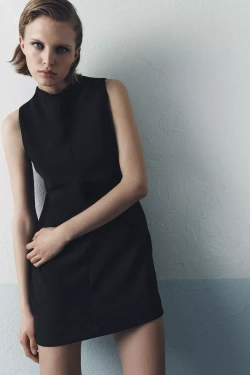 ZARА КОРОТКОЕ ПЛАТЬЕ, ЧЕРНЫЙ