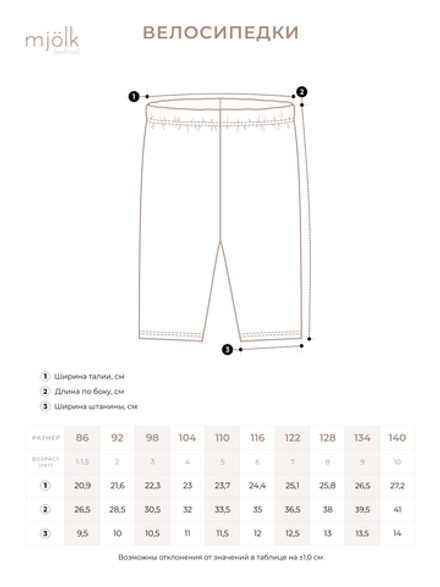Велосипедки Mjölk Лебеди