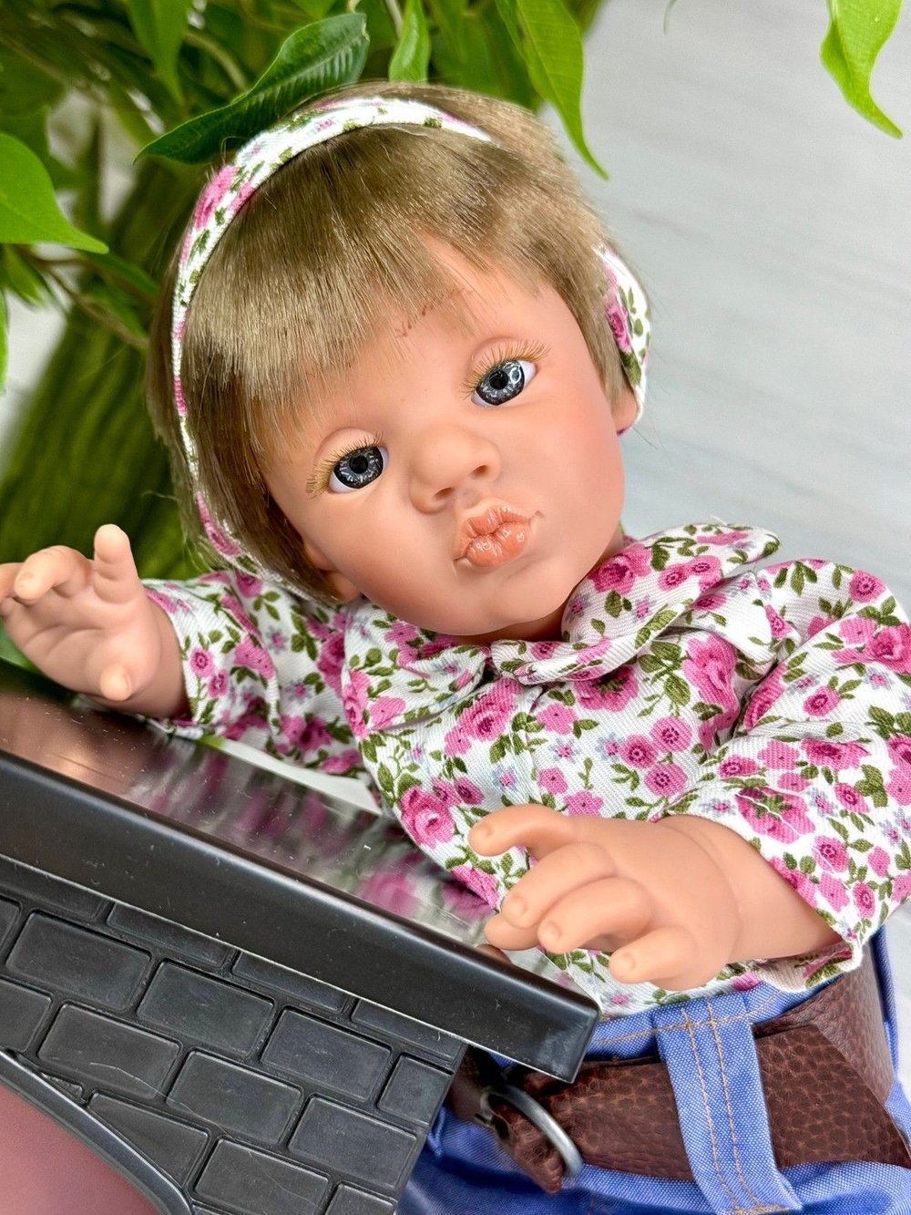 Кукла LAMAGIK мягконабивная 38см Gestito (12026)