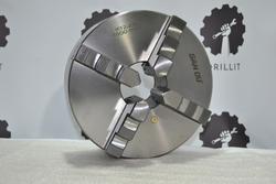 Токарный патрон К12-250 мм, четырехкулачковый, самоцентрирующийся