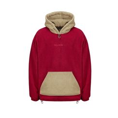 Худи SHADOW Fleece Combo, бордо/песочный