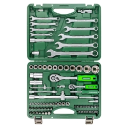 Набор инструментов 82пр.1/4'',1/2''(6гр.)(4-32мм) Forsland Forsland-4821-5