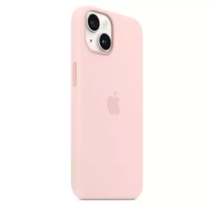 Чехол силиконовый для IPhone 14 Plus Chalk Pink (MM2J5FE/A)