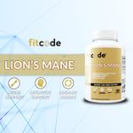 fitcode, ежовик гребенчатый, 60 вегетарианских капсул (500 мг в 1 капсуле)