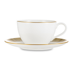 Чашка чайная с блюдцем 0.27л Narumi Сверкающее Золото